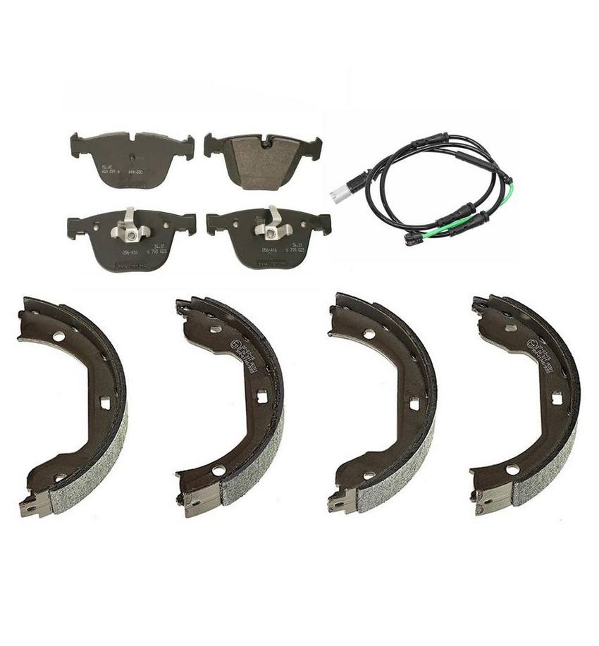 BMW Brakes Disc Kit - Pads Rear